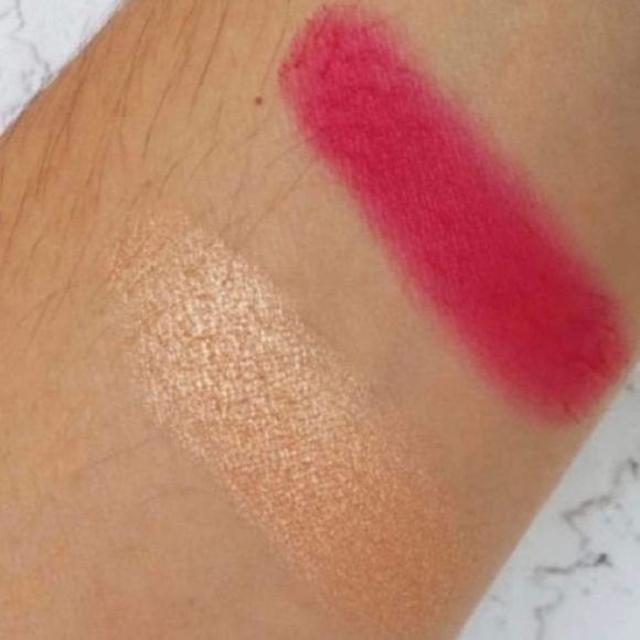 💙🧚‍♀️Becca x Jaclyn Hill DISCONTINUED Champagne Splits Blush NWT - Picture 3 of 8